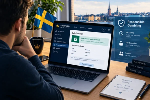 Spelpaus self-exclusion system for Swedish online gambling